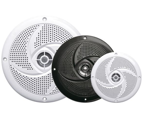 Osculati Altavoces Dual Cone Ultra Slim Negro