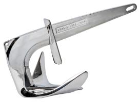 Osculati Ancla Trefoil Acero Inoxidable con Placa Anti-agua