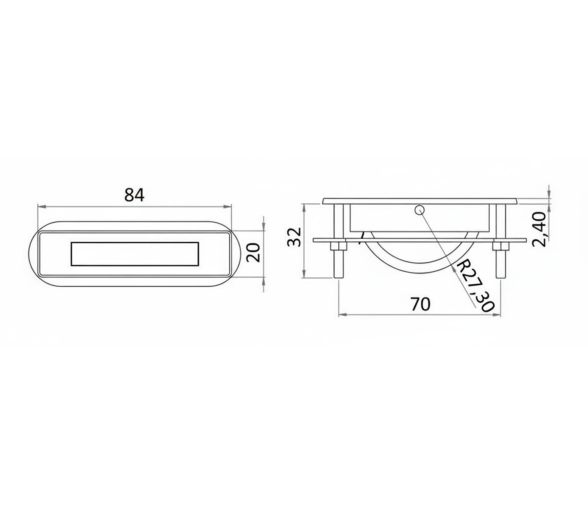 Osculati Asa Escamoteable Pequeña