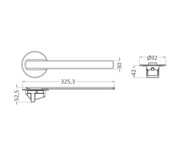 Osculati Asa Plegable para Subir Escaleras Ray