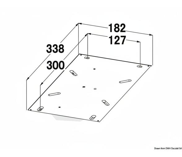 Osculati Asiento Anatómico H52 Gris Claro y Oscuro