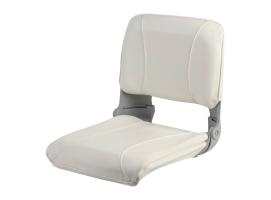 Osculati Asiento Blanco con Respaldo Abatible y Acolchado Extraíble