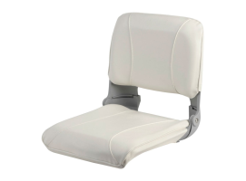 Osculati Asiento Blanco con Respaldo Abatible y Acolchado Extraíble