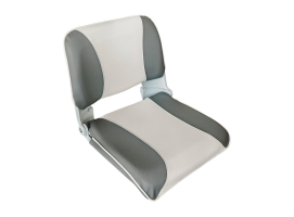 Osculati Asiento Gris con Respaldo Abatible y Acolchado Extraíble