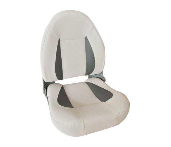 Osculati Asiento Plegable CP48 con Respaldo Alto Abatible Gris