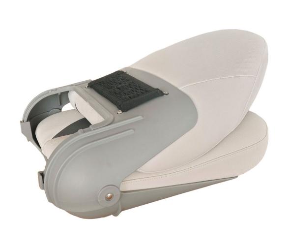 Osculati Asiento Plegable CP48 con Respaldo Alto Abatible Gris