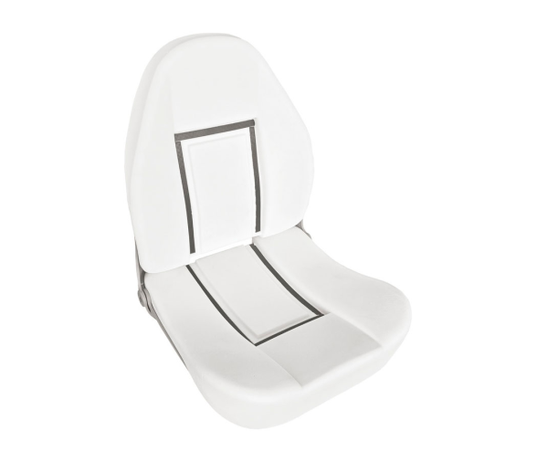 Osculati Asiento Plegable CP48 con Respaldo Alto para Tapizar