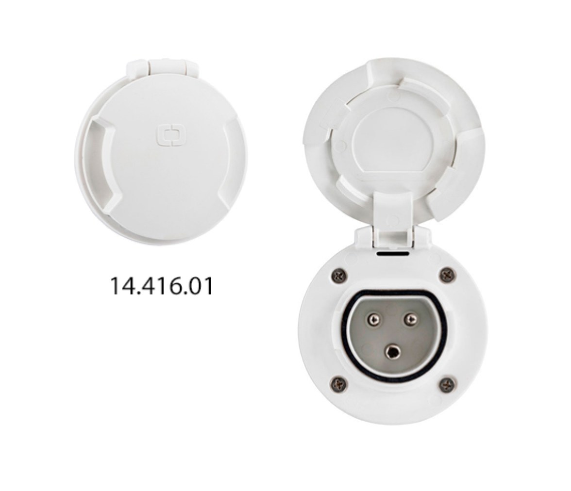 Osculati Base Enchufe Cruiser 16A - 230 V