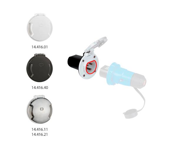 Osculati Base Enchufe Cruiser 16A - 230 V