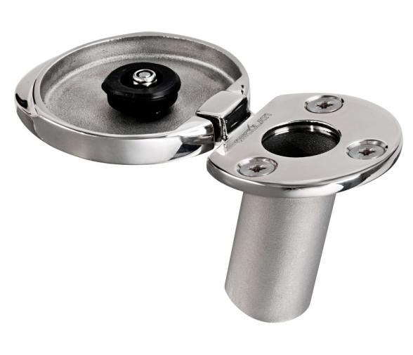 Osculati Base para Poste Toldo Bimini con Tapa Estanca