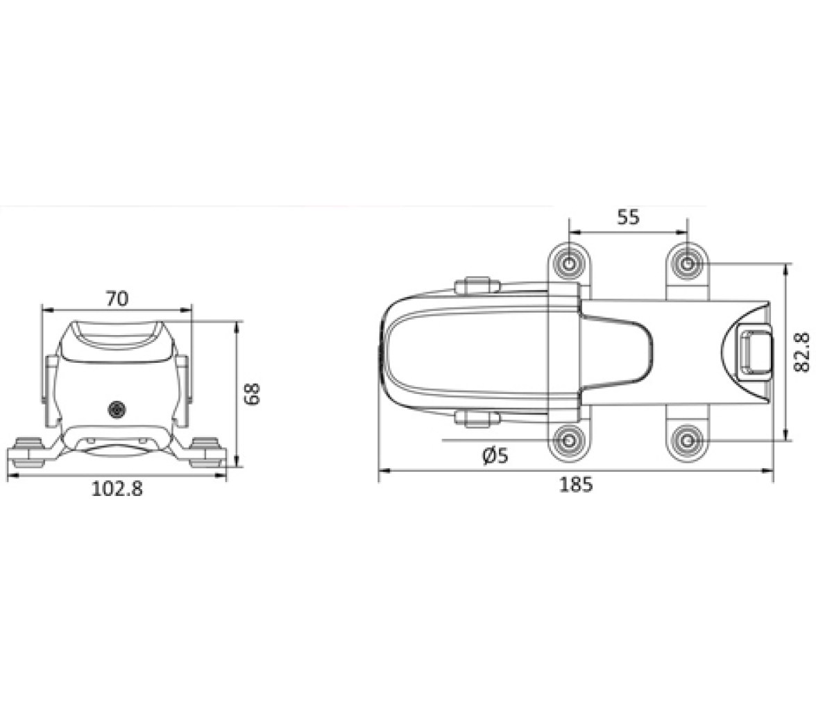 Osculati Bomba de agua dulce Europump 4
