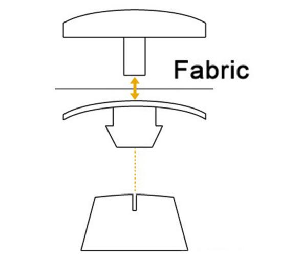 Osculati Broche de Plastico para Tornillo Negro