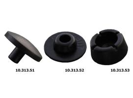 Osculati Black Plastic Screw Clasp