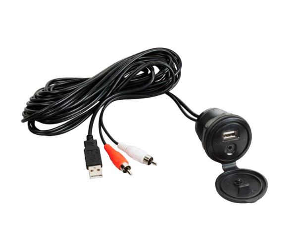 Osculati Cable Auxiliar USB-AUX con Panel Estanco