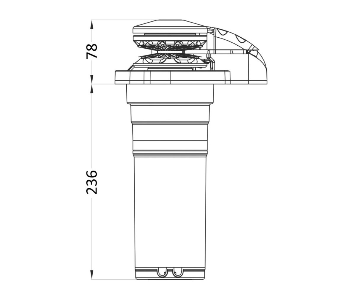Osculati Cabrestante Italwinch CS-V