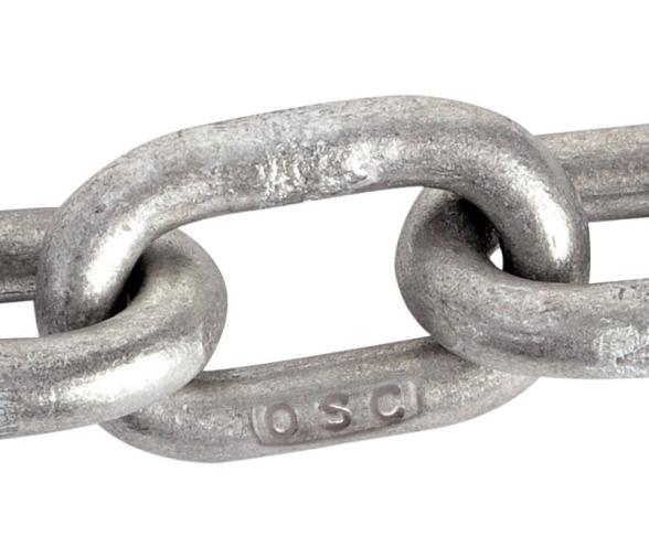 Osculati Cadena Calibrada Galvanizada 13 mm DIN766 x 100 m