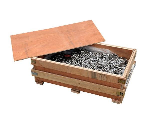 Osculati Cadena Calibrada Galvanizada 13 mm DIN766 x 100 m