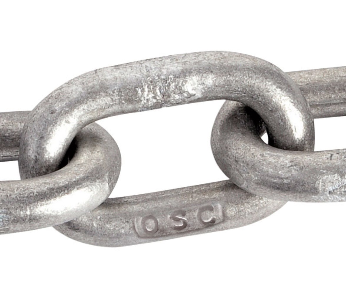 Osculati Cadena Calibrada Galvanizada en Caliente G70 ISO 12 mm x 75m