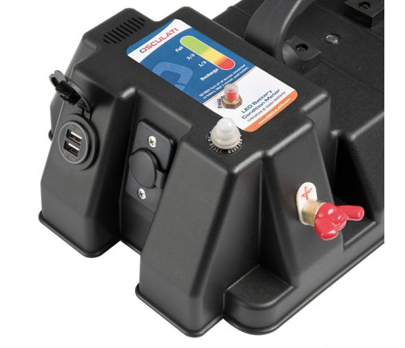 Osculati Caja de Batería Power Center Deluxe