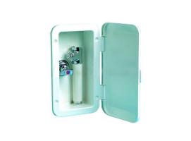 Osculati Caja Ducha con Grifo Mezclador y Pulsador Extraible