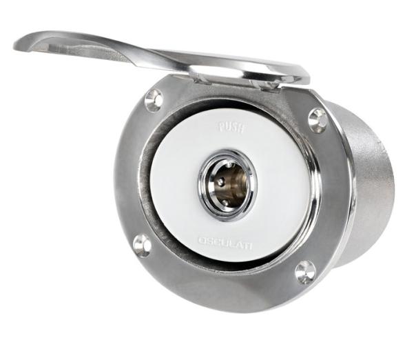 Osculati Conector rápido Elissa para manguera en cubierta