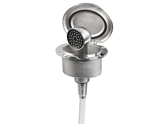 Osculati Caja Elissa INOX y Ducha Keji