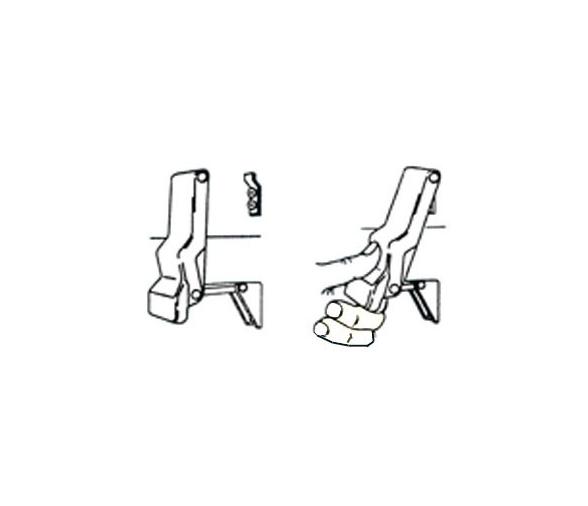 Osculati Cierre Tapa Anti-Vibracion Blanco