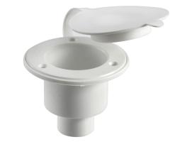 Osculati White Deckshower Head Housing + Cap/gasket