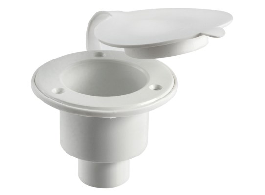 Osculati White Deckshower Head Housing + Cap/gasket