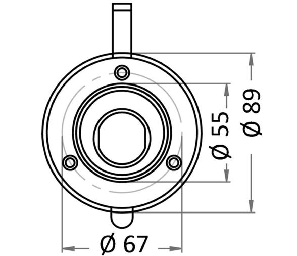 Osculati Caja Simple de Ducha