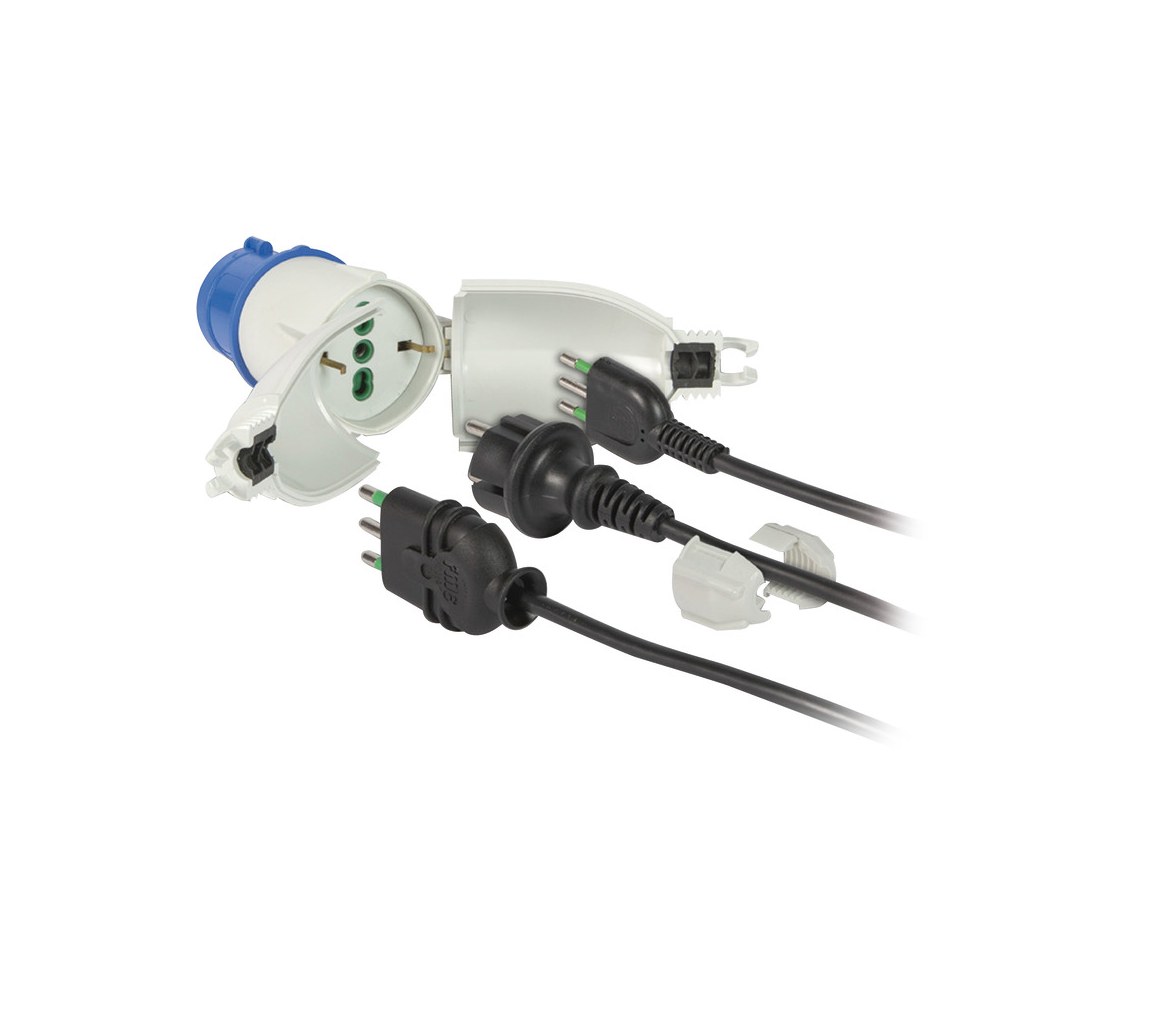 Adaptador Estanco para Conexión Schuko