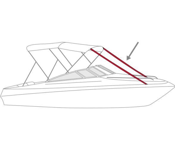 Osculati Cinchas para Toldos Bimini