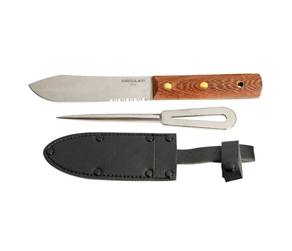 Osculati Cuchilo y Punzón Acero Inoxidable