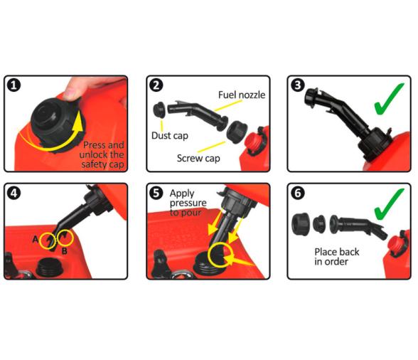 Osculati Deposito Combustible Portatil