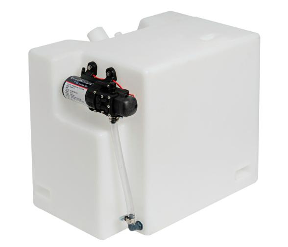 Osculati Deposito de Agua Rigido con Bomba de Presion