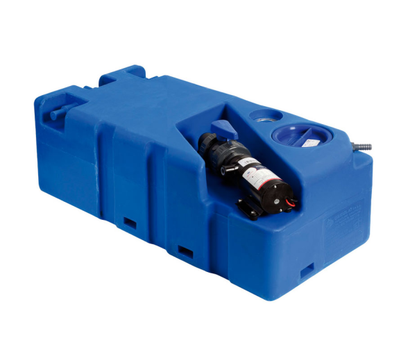 Osculati Depósito de Aguas Negras con Macerador 24 V 70L