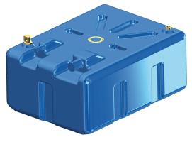Osculati Depósito de Combustible PE 60 L