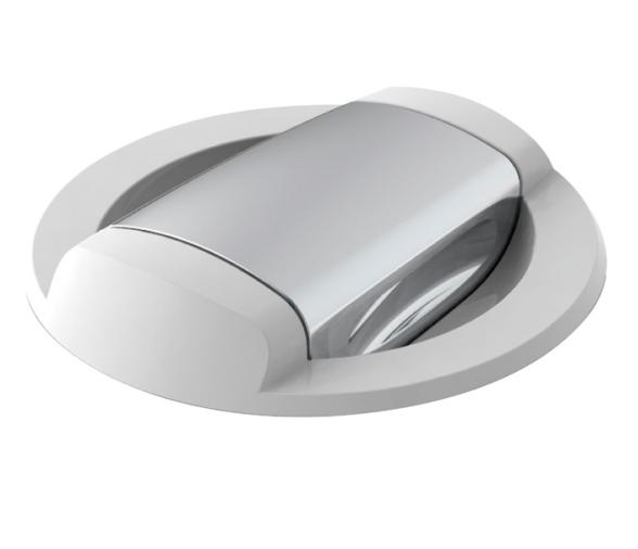 Osculati Ducha Saturn Mezclador Integrado Base Horizontal Blanco