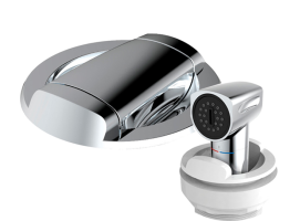 Osculati Shower with Chrome Horizontal Base Mixer