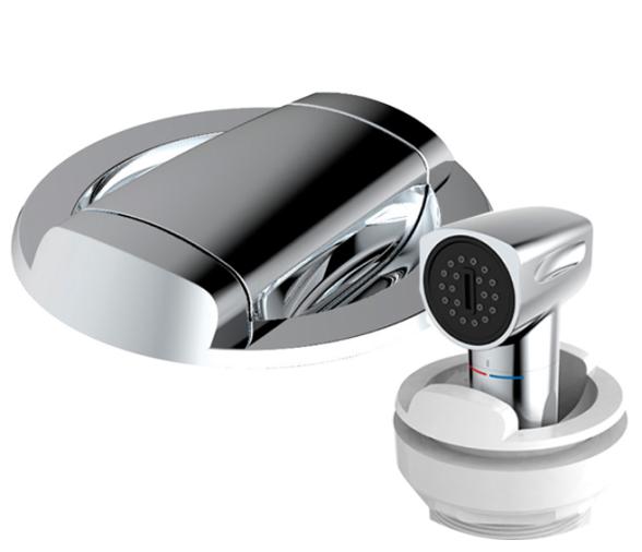 Osculati Ducha Saturn Mezclador Integrado Horizontal Cromado