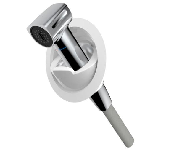 Osculati Ducha Saturn Mezclador Integrado Base Vertical Blanco