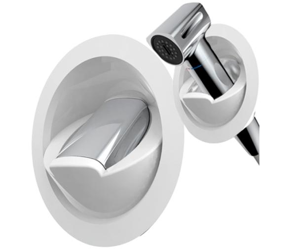 Osculati Ducha Saturn Mezclador Integrado Base Vertical Blanco