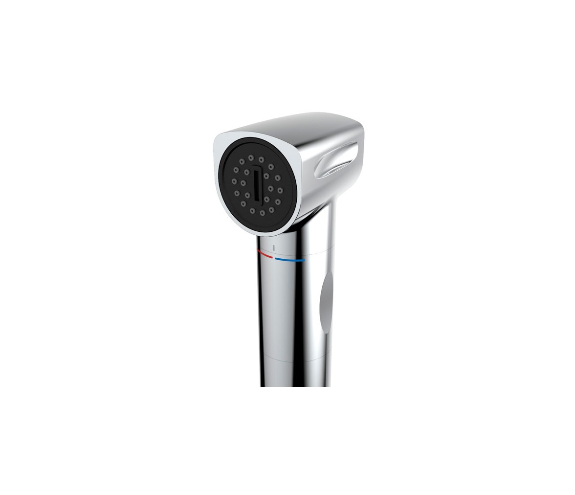 Osculati Shower with Vertical Base Single Lever White