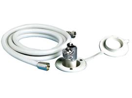 Osculati Push botton shower luran bracket flat mounting