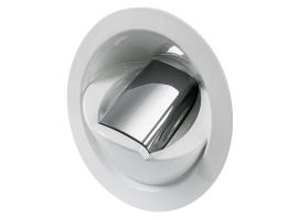 Osculati Ducha Saturn Agua Fría Base Blanca Vertical