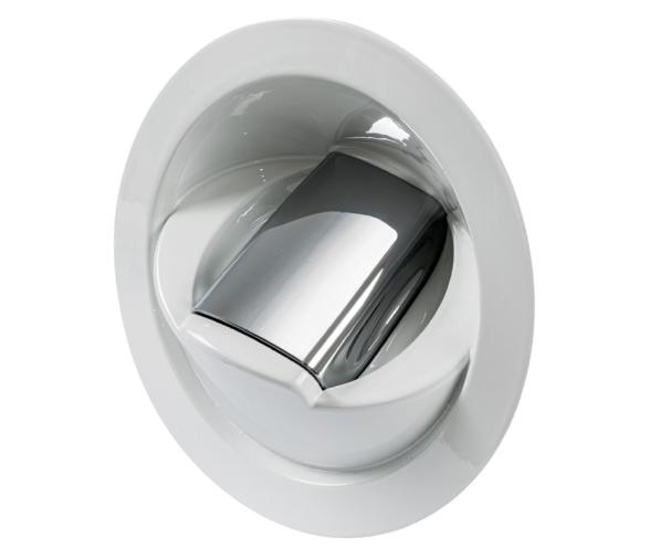 Osculati Ducha Saturn Agua Fría Base Blanca Vertical