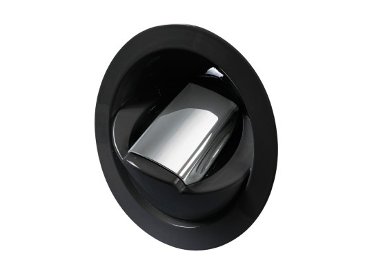 Osculati Ducha Saturn Agua Fría Vertical Base Plástico Negro