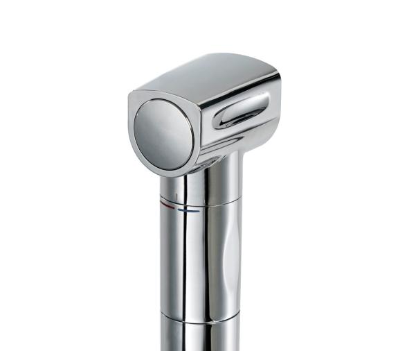 Osculati Ducha Saturn con Mezclador Vertical Acero Inoxidable