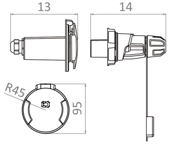 Osculati Enchufe Cruiser 16A - 230 V