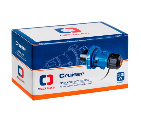 Osculati Enchufe de Nylon Cruiser 32A